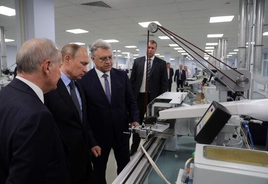 Russian President Vladimir Putin's working trip to Udmurtia