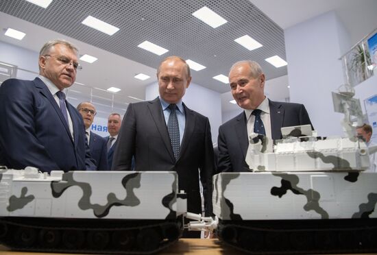 Russian President Vladimir Putin's working trip to Udmurtia