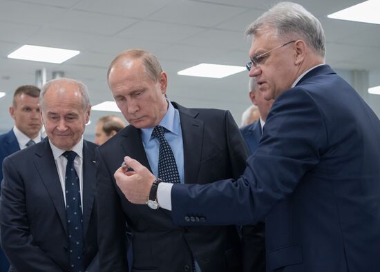 Russian President Vladimir Putin's working trip to Udmurtia