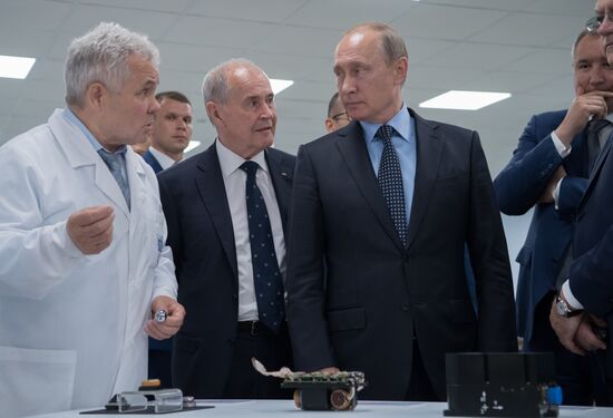 Russian President Vladimir Putin's working trip to Udmurtia