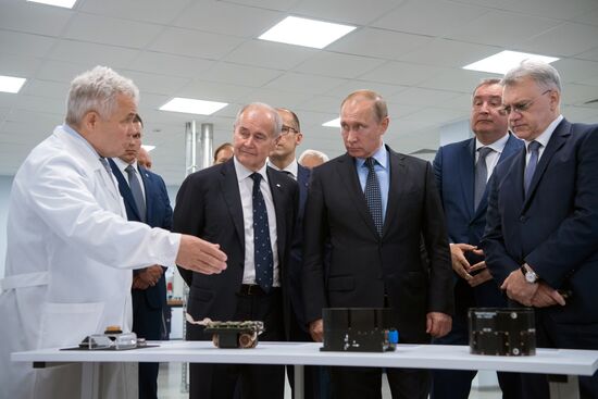Russian President Vladimir Putin's working trip to Udmurtia