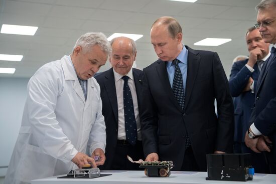 Russian President Vladimir Putin's working trip to Udmurtia