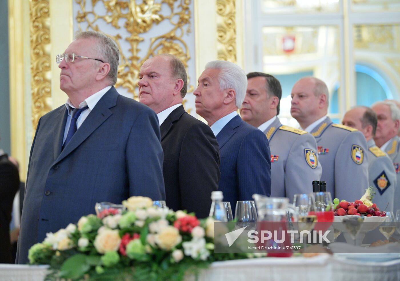 President Putin meets with Russian military academies graduates