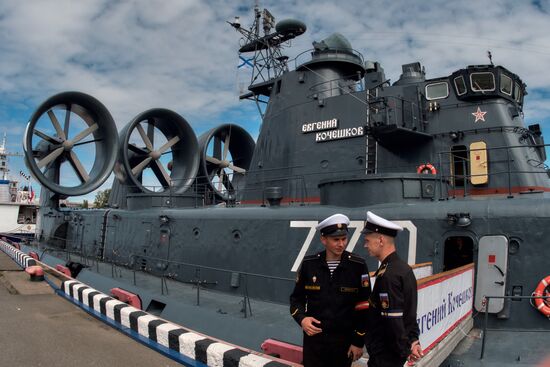 Opening of International Maritime Defence Show in St. Petersburg