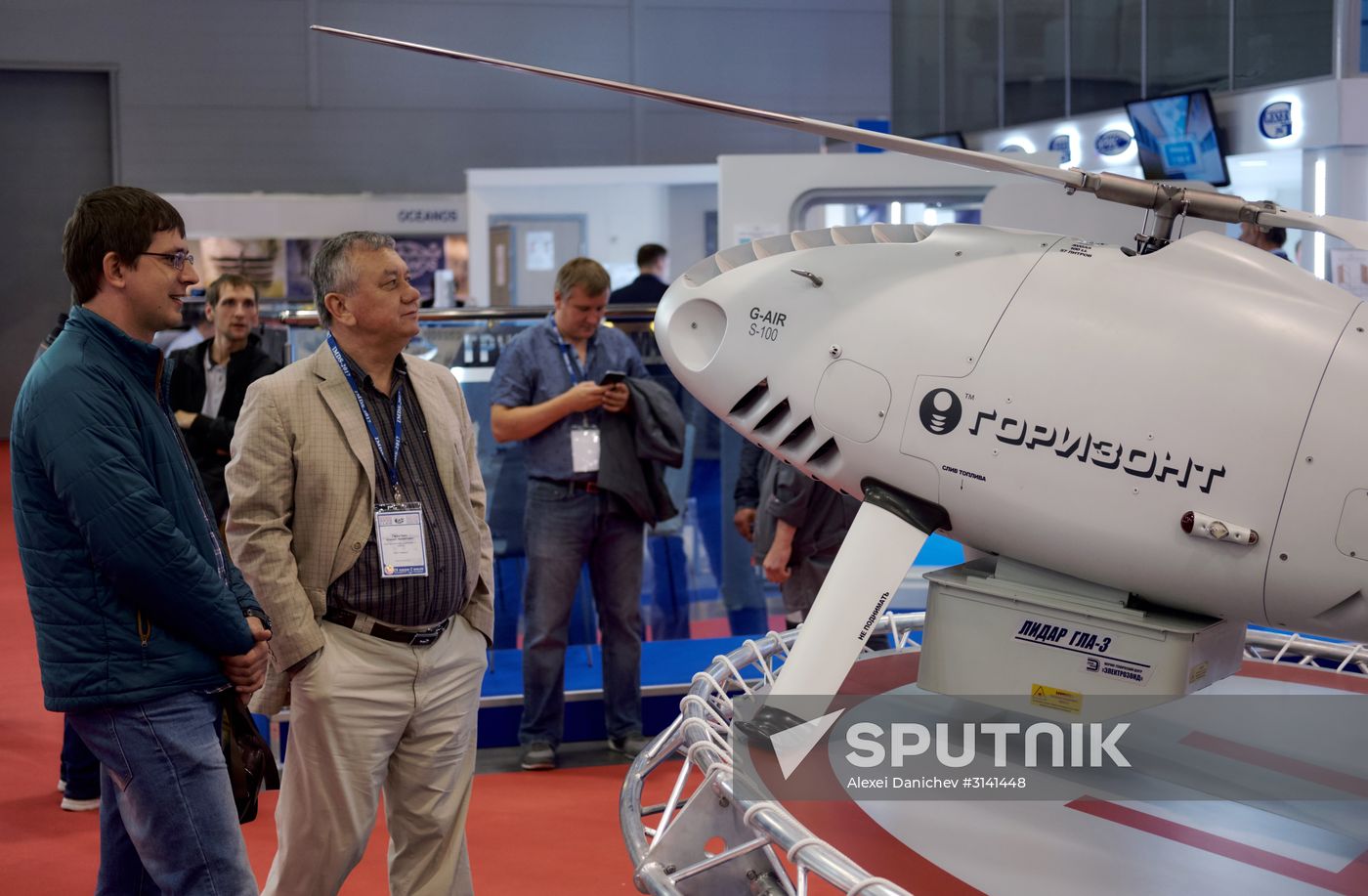 Opening of International Maritime Defence Show in St. Petersburg