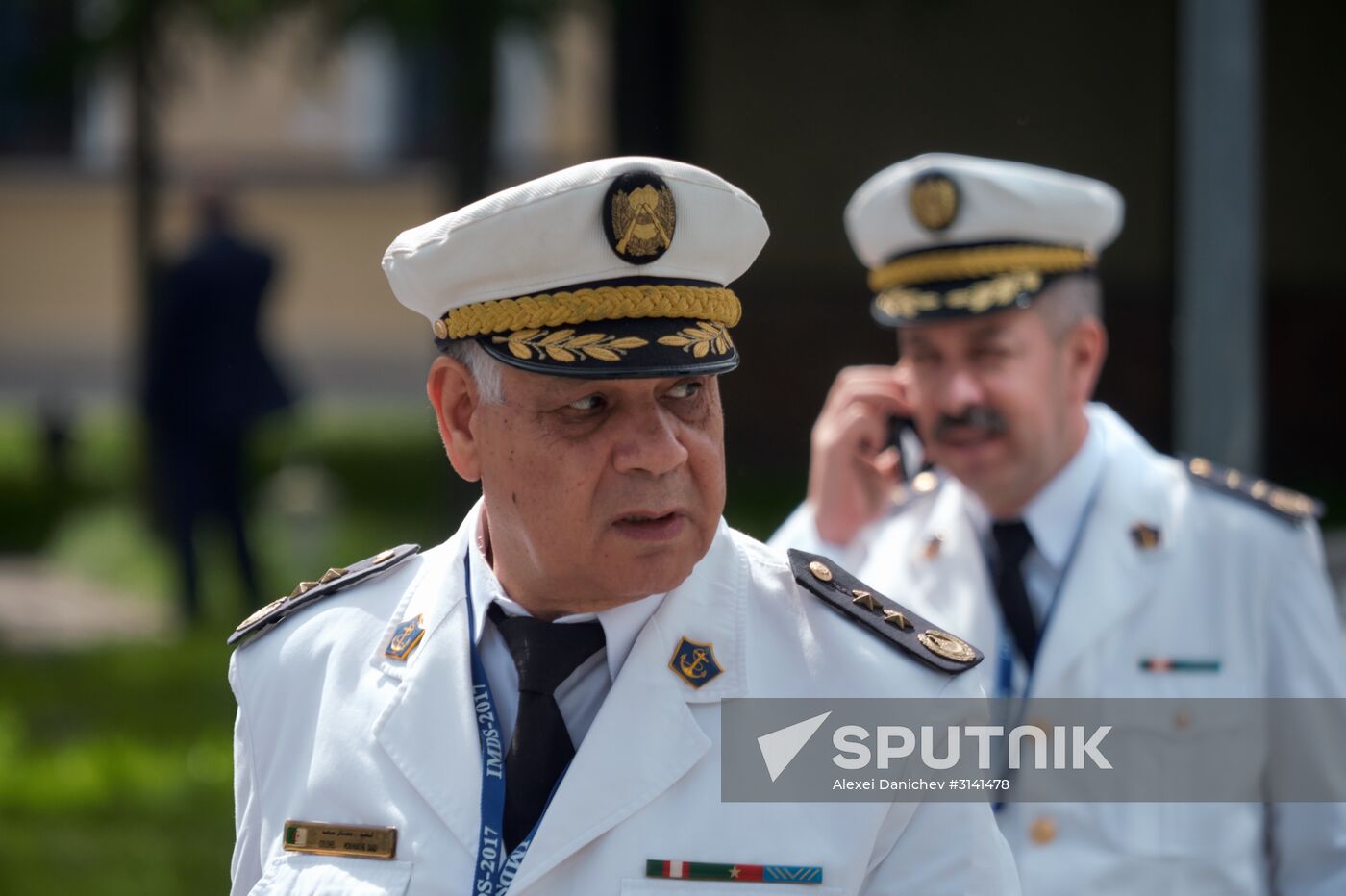 Opening of International Maritime Defence Show in St. Petersburg