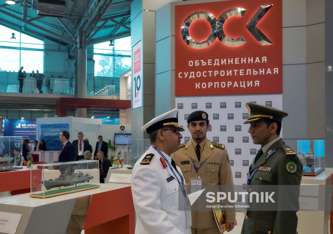 Opening of International Maritime Defence Show in St. Petersburg