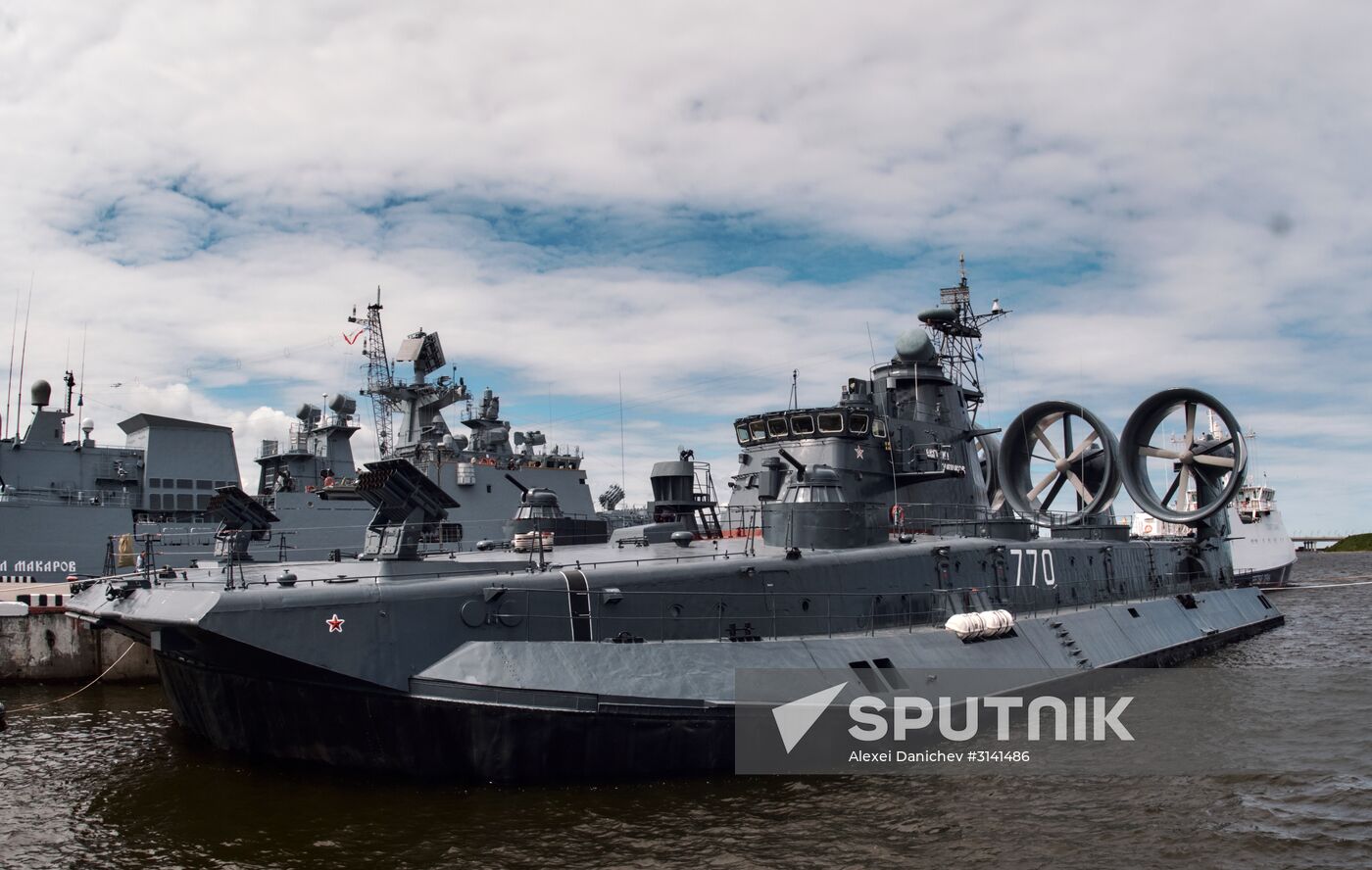 Opening of International Maritime Defence Show in St. Petersburg
