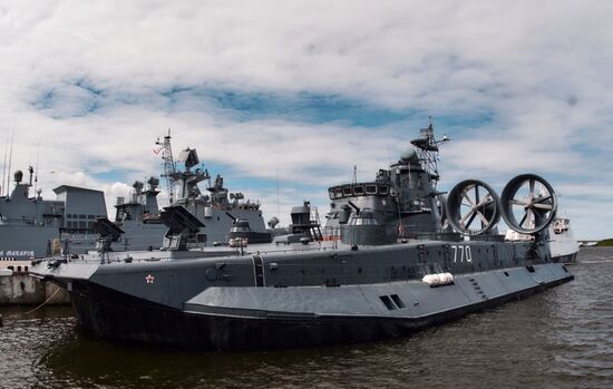 Opening of International Maritime Defence Show in St. Petersburg