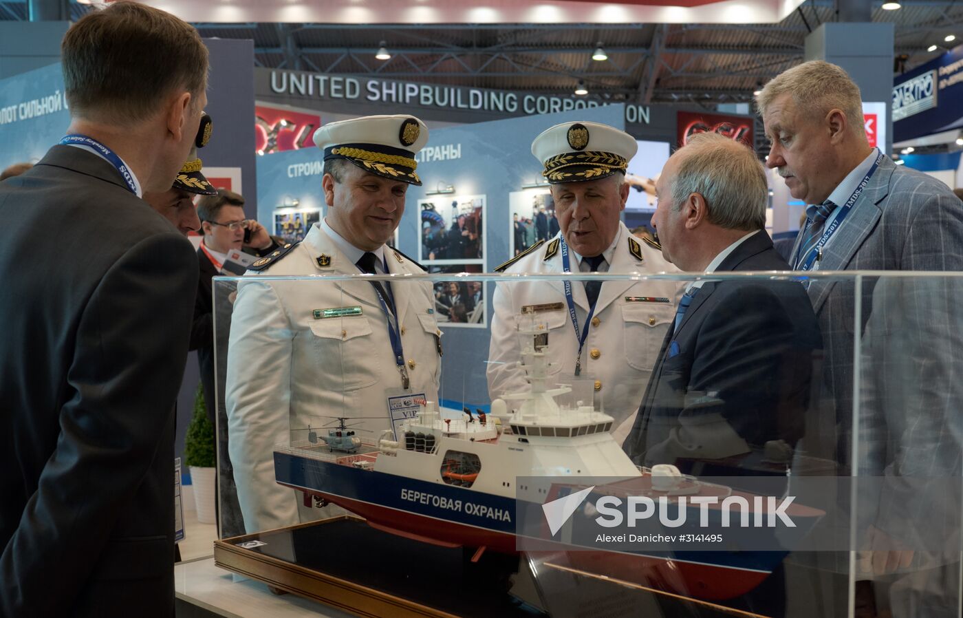Opening of International Maritime Defence Show in St. Petersburg