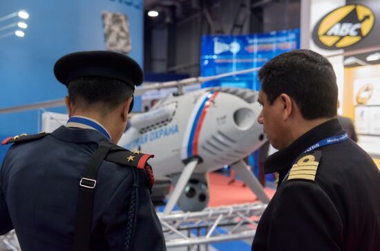 Opening of International Maritime Defence Show in St. Petersburg