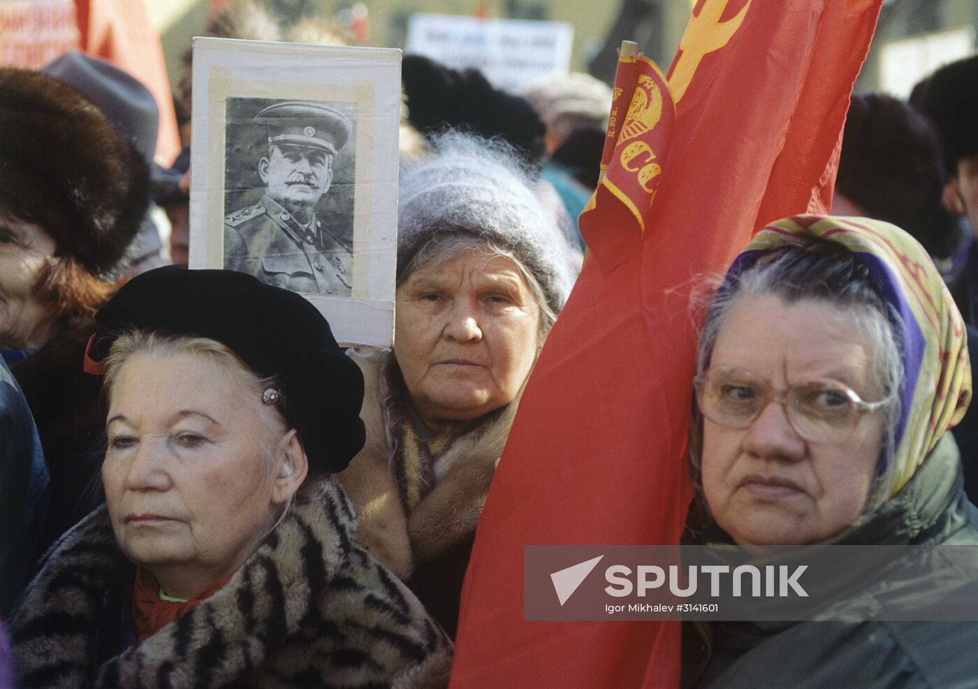 National trade union protest