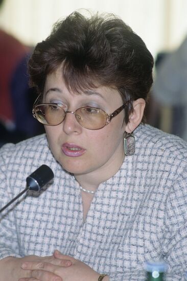 Economist Oksana Dmitriyeva