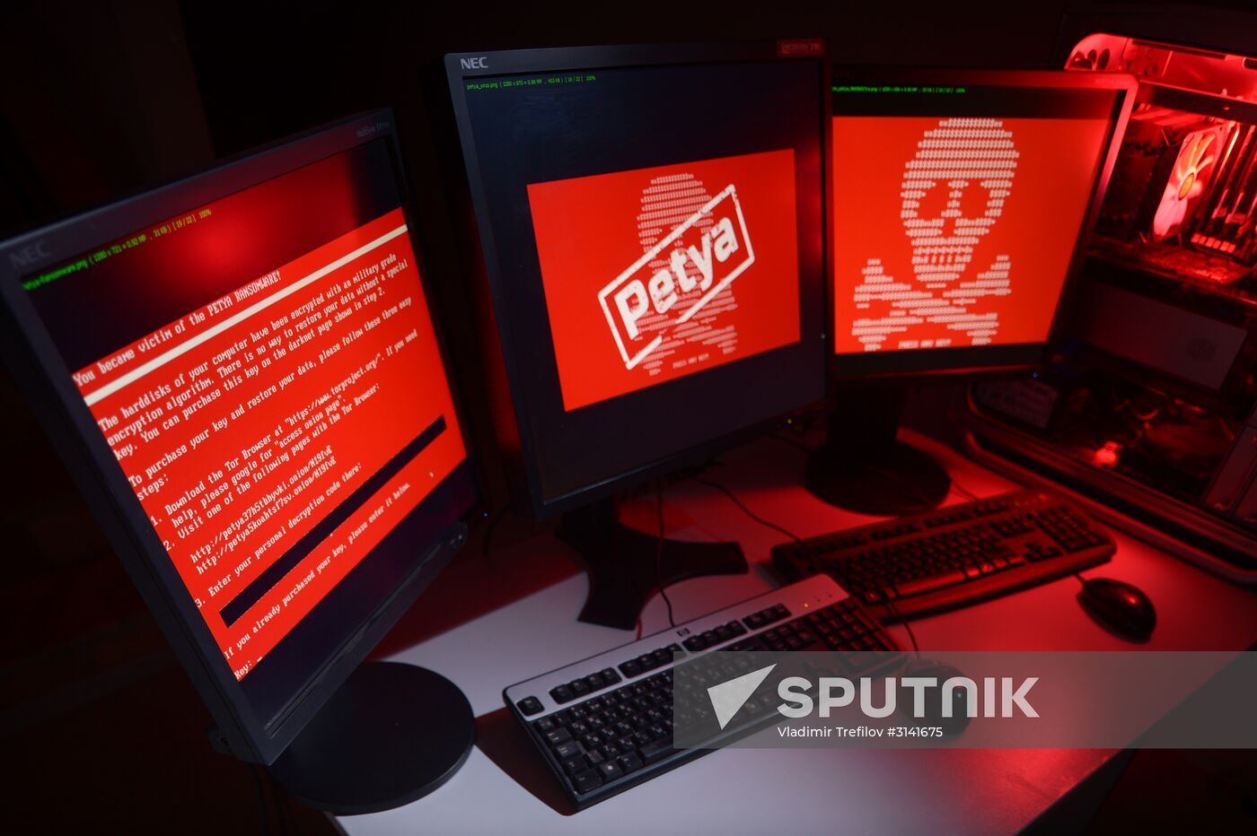 Ransomware attacks global IT systems