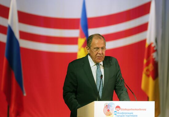 Russian Foreign Minister Sergei Lavrov visits Krasnodar