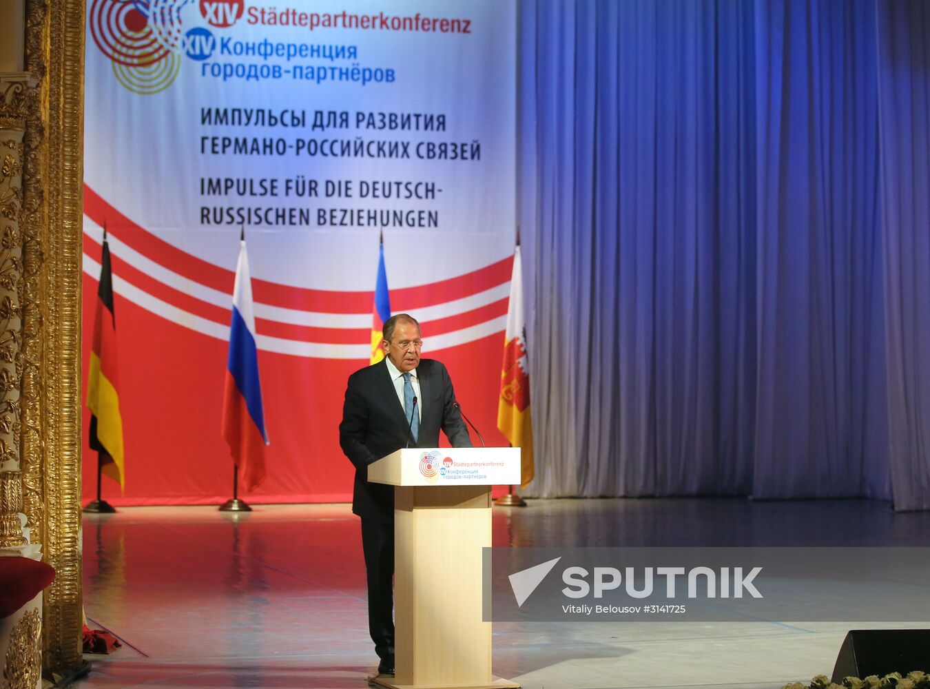 Russian Foreign Minister Sergei Lavrov visits Krasnodar