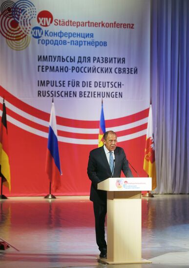 Russian Foreign Minister Sergei Lavrov visits Krasnodar