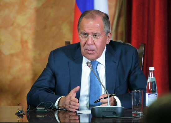 Russian Foreign Minister Sergei Lavrov visits Krasnodar