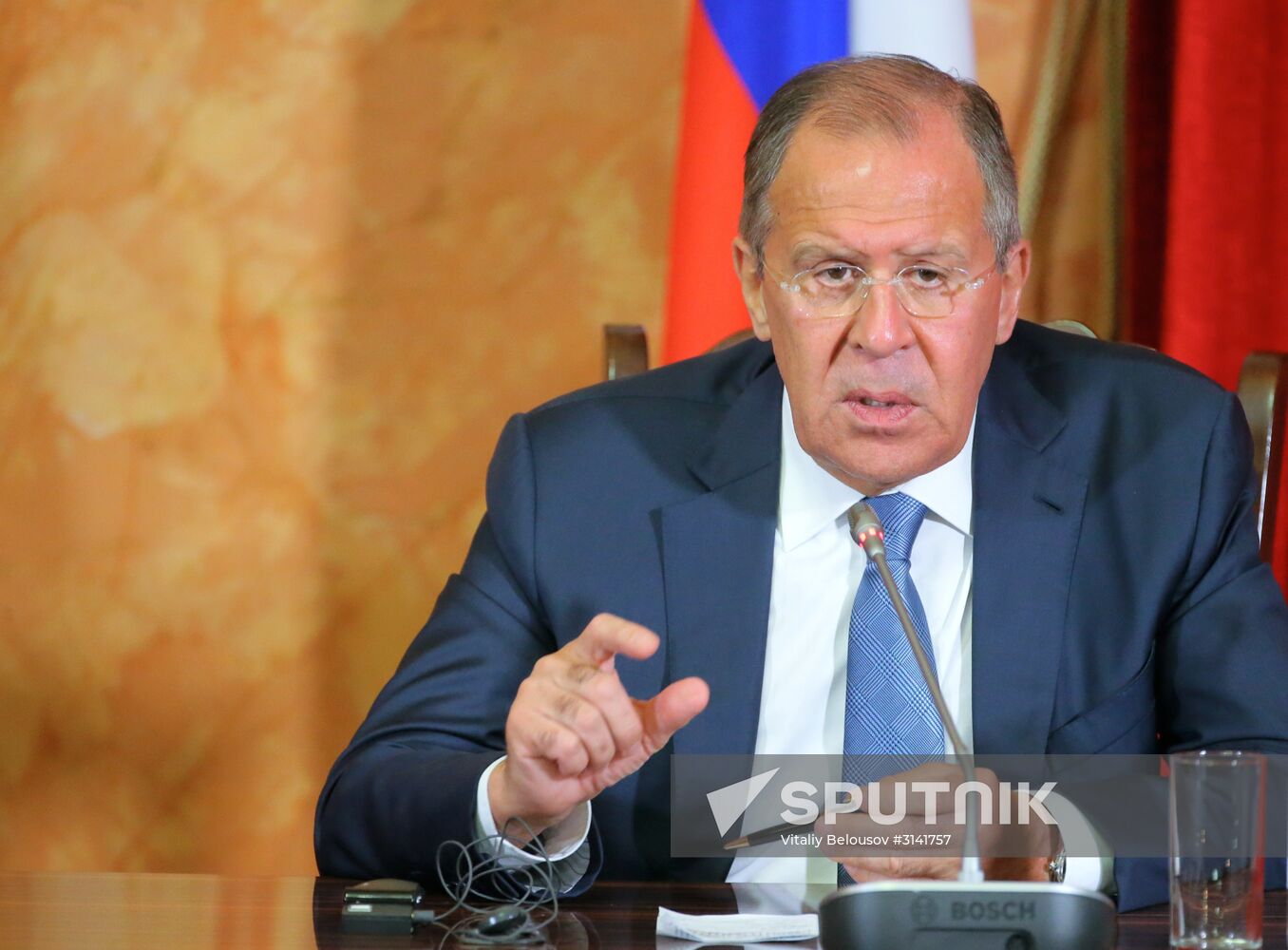 Russian Foreign Minister Sergei Lavrov visits Krasnodar