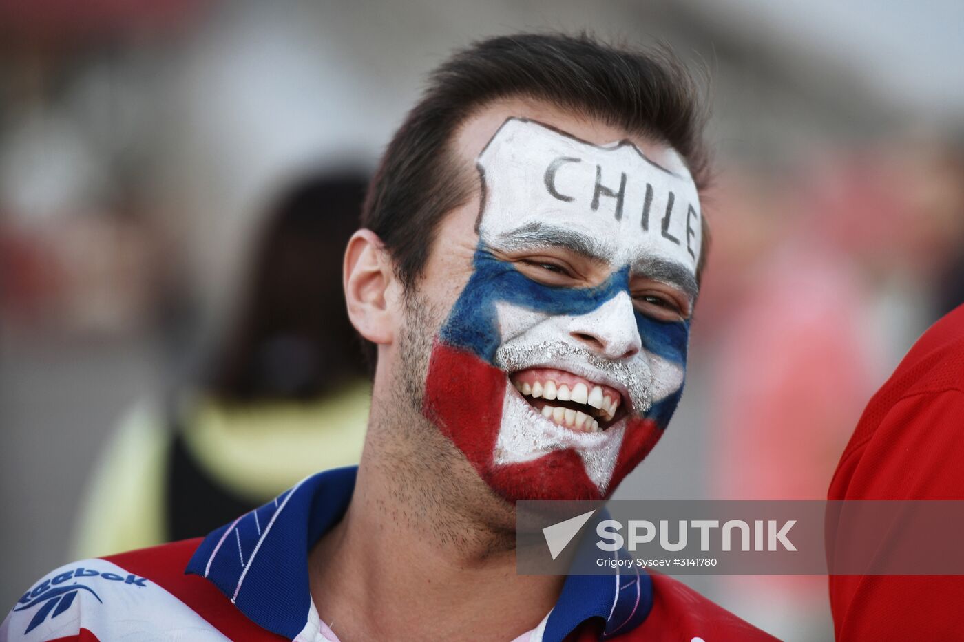 Football. 2017 FIFA Confederations Cup. Portugal vs. Chile