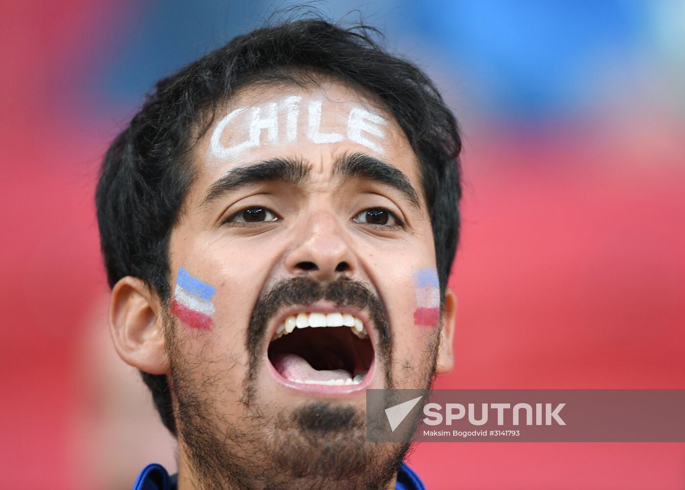 Football. 2017 FIFA Confederations Cup. Portugal vs. Chile
