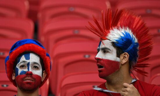 Football. 2017 FIFA Confederations Cup. Portugal vs. Chile