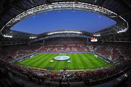 Football. 2017 FIFA Confederations Cup. Portugal vs. Chile