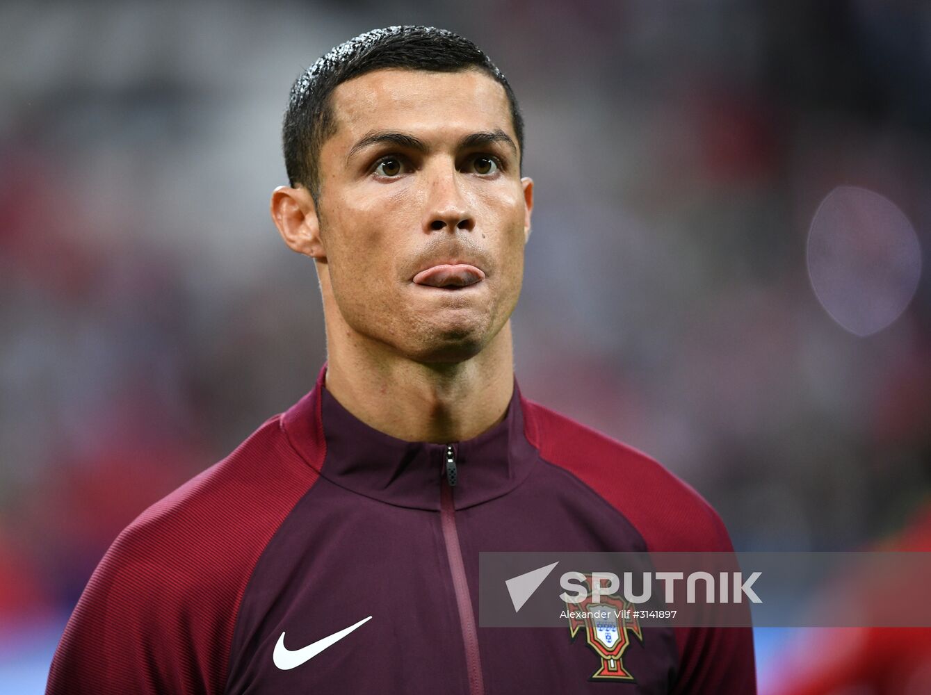 Football. 2017 FIFA Confederations Cup. Portugal vs. Chile