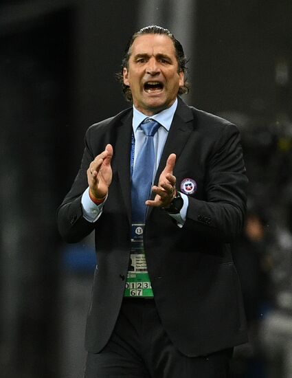 Football. 2017 FIFA Confederations Cup. Portugal vs. Chile