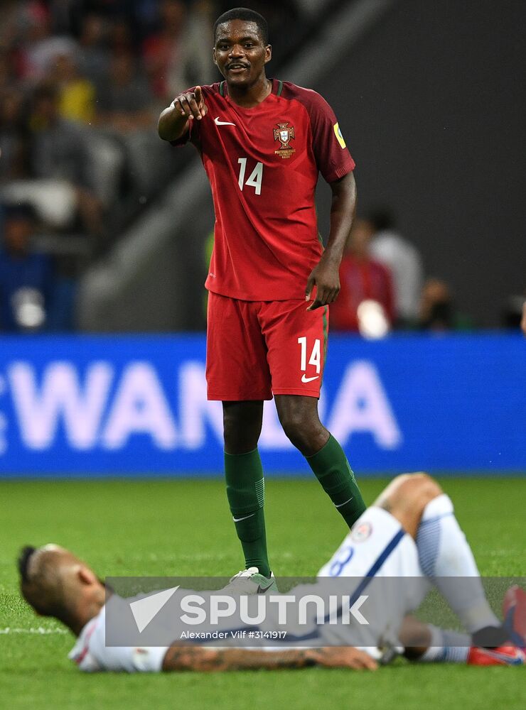 Football. 2017 FIFA Confederations Cup. Portugal vs. Chile