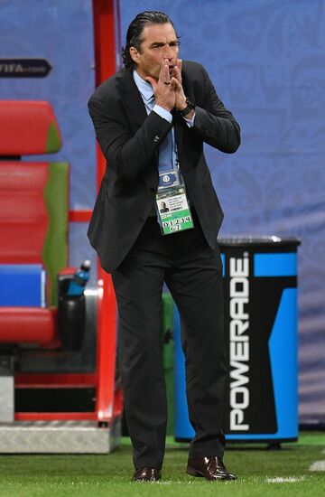 Football. 2017 FIFA Confederations Cup. Portugal vs. Chile