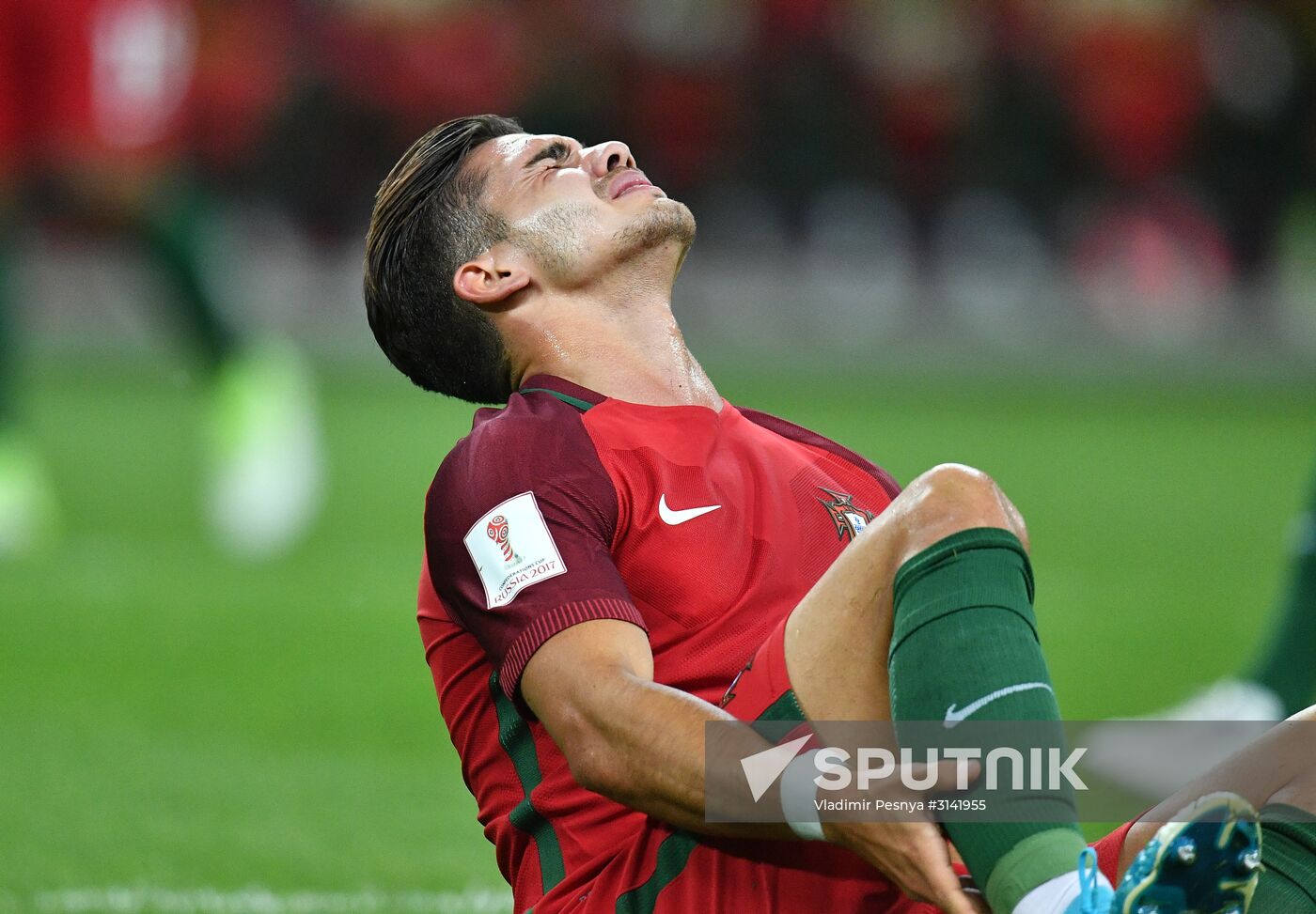 Football. 2017 FIFA Confederations Cup. Portugal vs. Chile