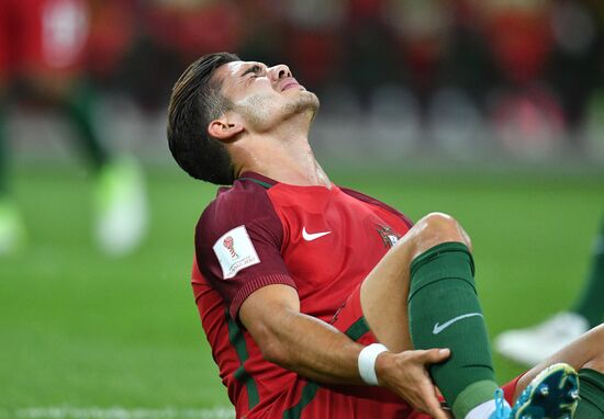 Football. 2017 FIFA Confederations Cup. Portugal vs. Chile