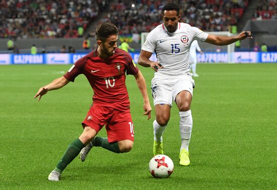 Football. 2017 FIFA Confederations Cup. Portugal vs. Chile
