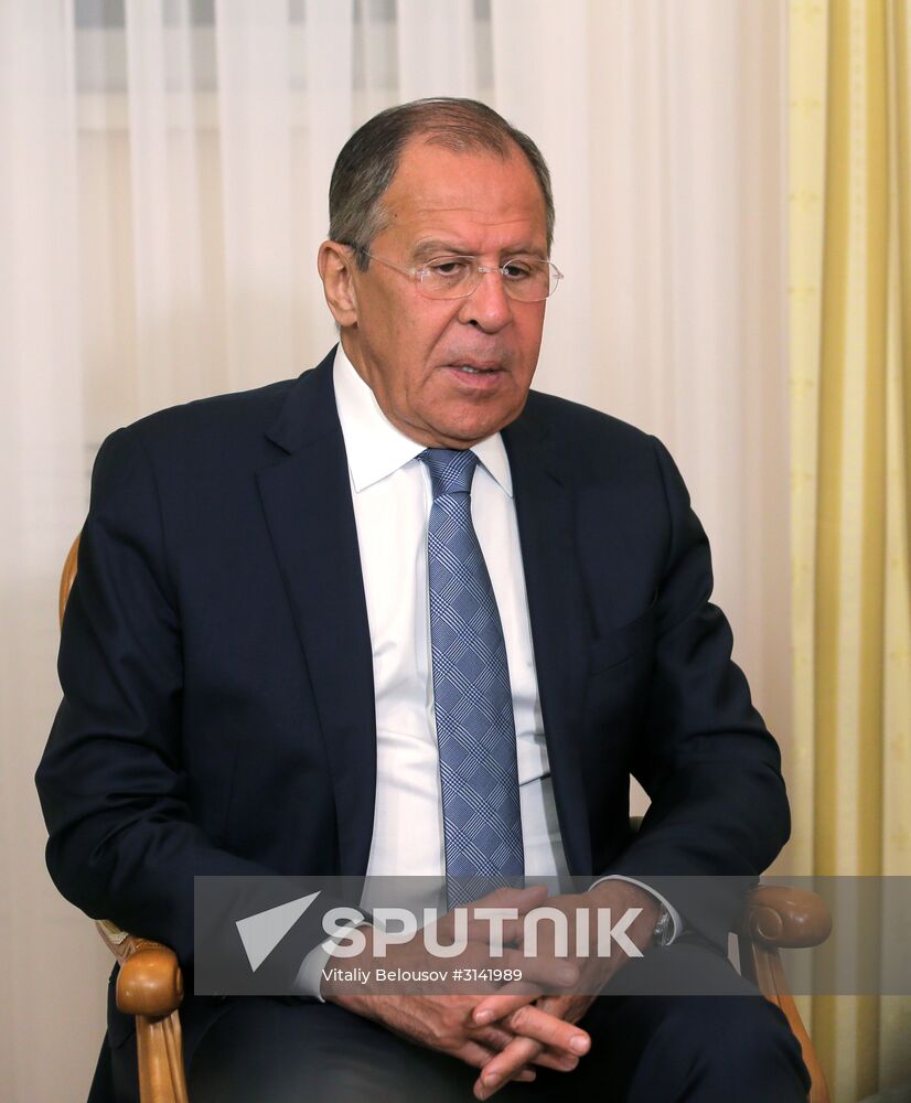 Russian Foreign Minister Sergei Lavrov visits Krasnodar