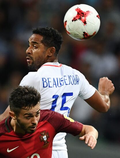 Football. 2017 FIFA Confederations Cup. Portugal vs. Chile