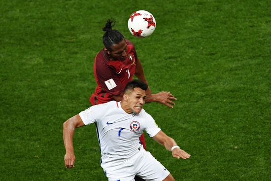 Football. 2017 FIFA Confederations Cup. Portugal vs. Chile
