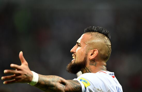 Football. 2017 FIFA Confederations Cup. Portugal vs. Chile