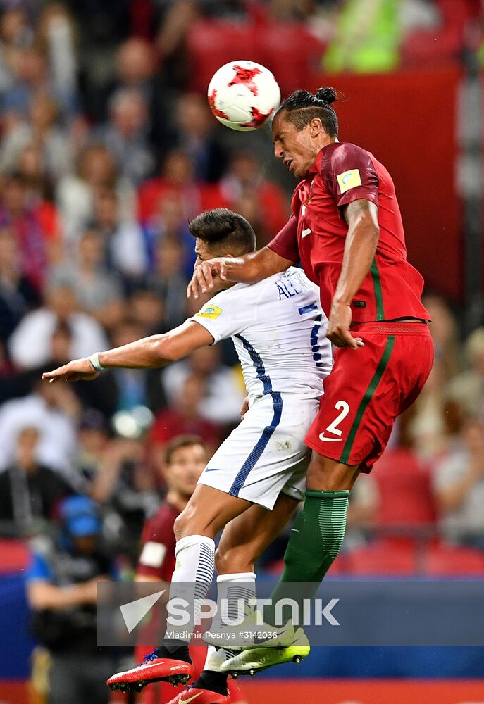 Football. 2017 FIFA Confederations Cup. Portugal vs. Chile