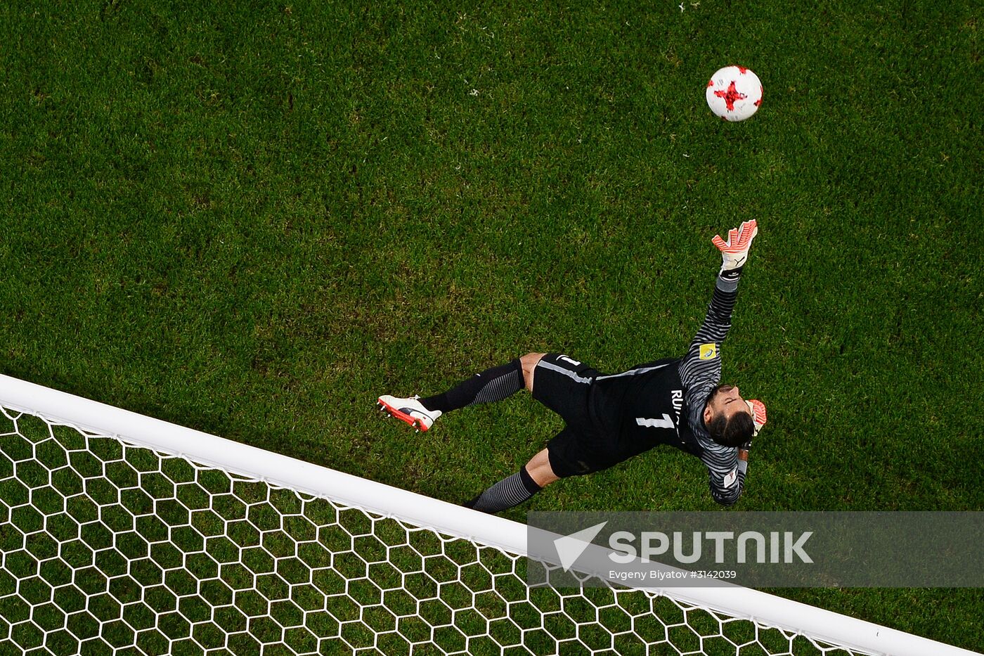 Football. 2017 FIFA Confederations Cup. Portugal vs. Chile