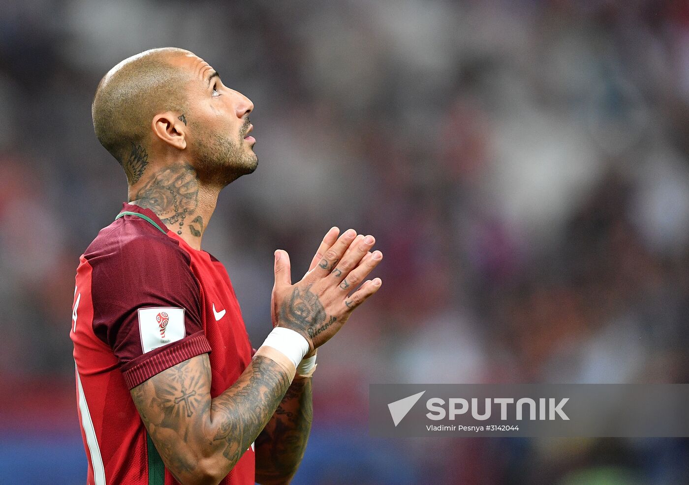 Football. 2017 FIFA Confederations Cup. Portugal vs. Chile