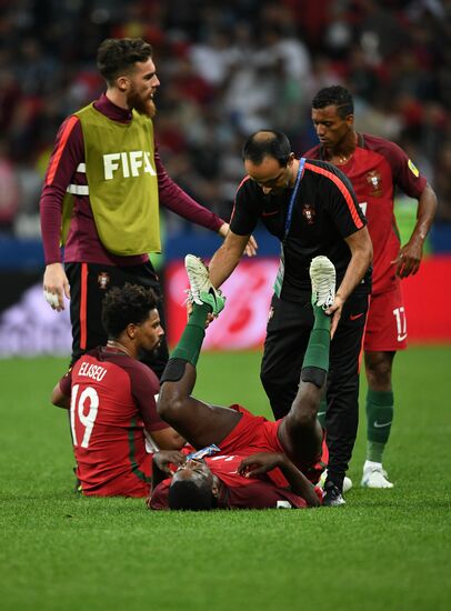 Football. 2017 FIFA Confederations Cup. Portugal vs. Chile