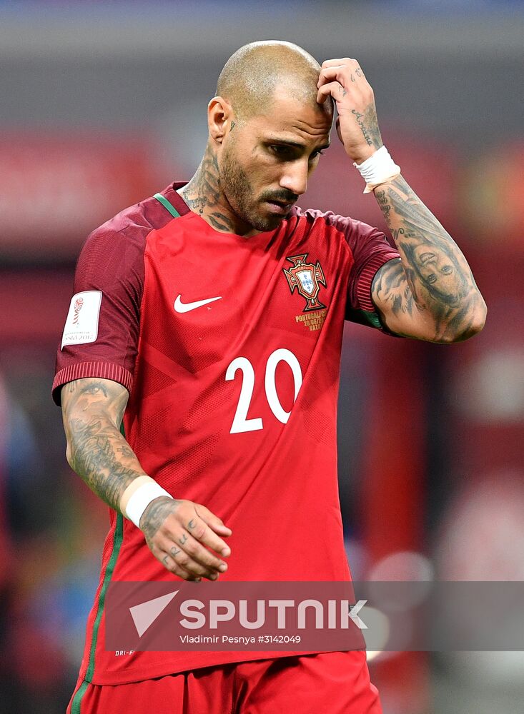 Football. 2017 FIFA Confederations Cup. Portugal vs. Chile