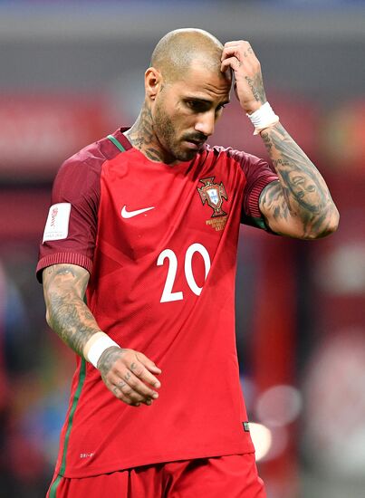 Football. 2017 FIFA Confederations Cup. Portugal vs. Chile