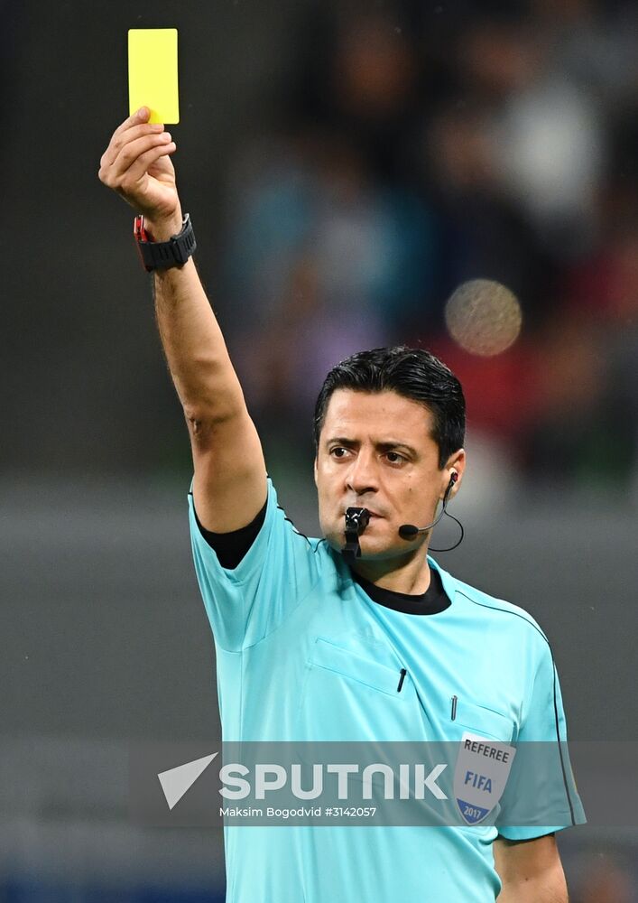 Football. 2017 FIFA Confederations Cup. Portugal vs. Chile