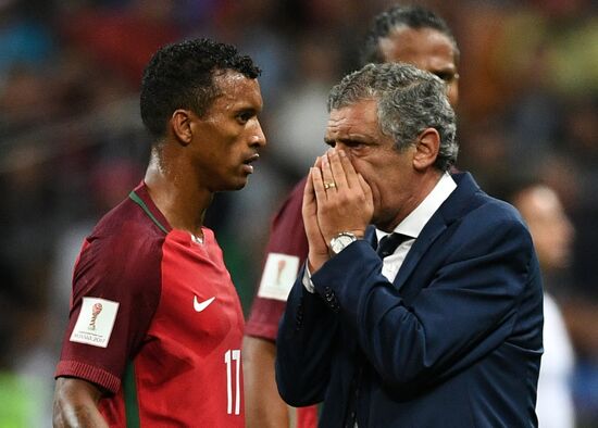 Football. 2017 FIFA Confederations Cup. Portugal vs. Chile