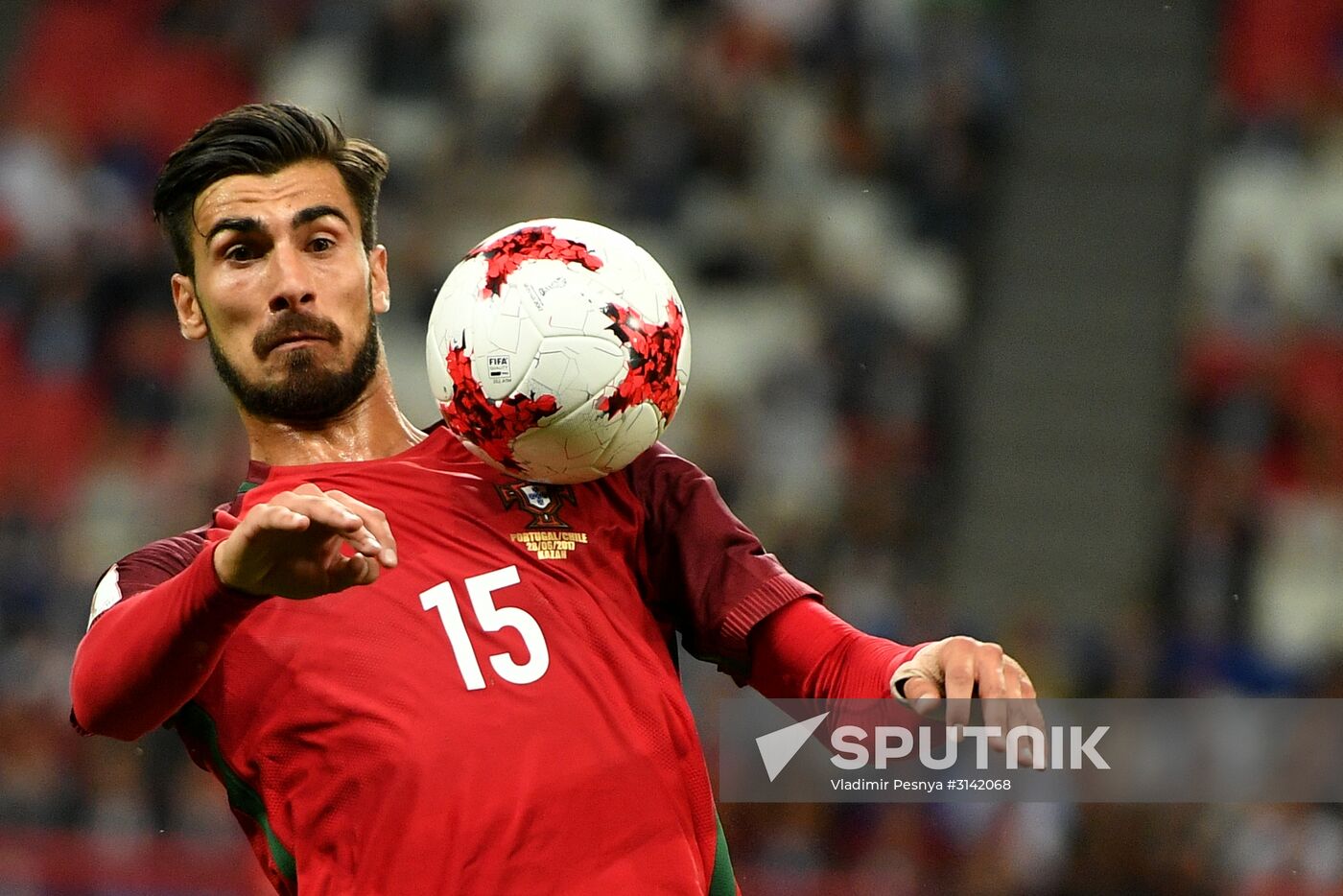 Football. 2017 FIFA Confederations Cup. Portugal vs. Chile
