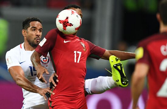 Football. 2017 FIFA Confederations Cup. Portugal vs. Chile