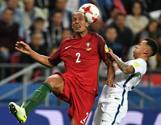 Football. 2017 FIFA Confederations Cup. Portugal vs. Chile