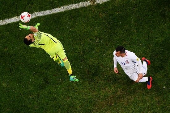 Football. 2017 FIFA Confederations Cup. Portugal vs. Chile
